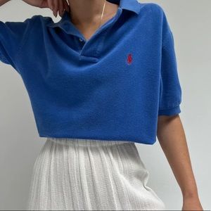 VINTAGE TERRY CLOTH POLO RALPH LAUREN TOP, 90’s VIBES ❤️